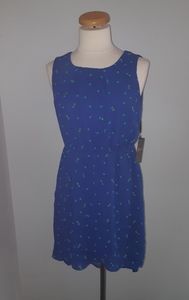 Dex polka sleeveless dress Size M